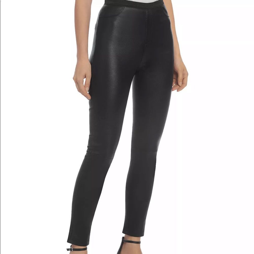 Bagatelle.City black leather leggings Sz XS